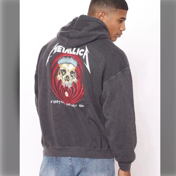NWT Metallica Hoodie - In Vertigo You Will Be - Picture 1 of 12